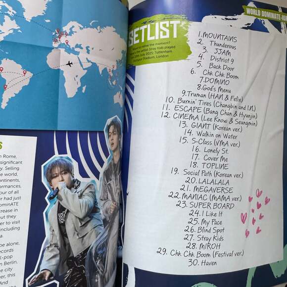 Stray Kids Annual 2026 K-Pop Kings Magazine with 8 Posters Inside - Picture 4 of 4
